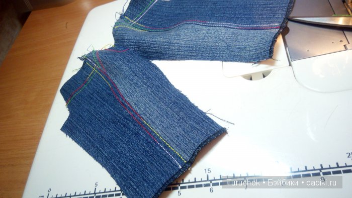 Джинсики на куклу Паола Рейна. Мастер класс