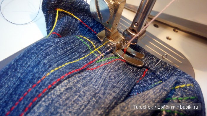 Джинсики на куклу Паола Рейна. Мастер класс