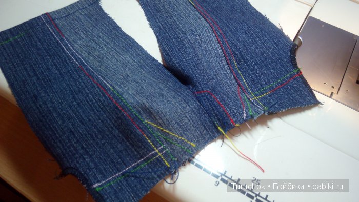 Джинсики на куклу Паола Рейна. Мастер класс