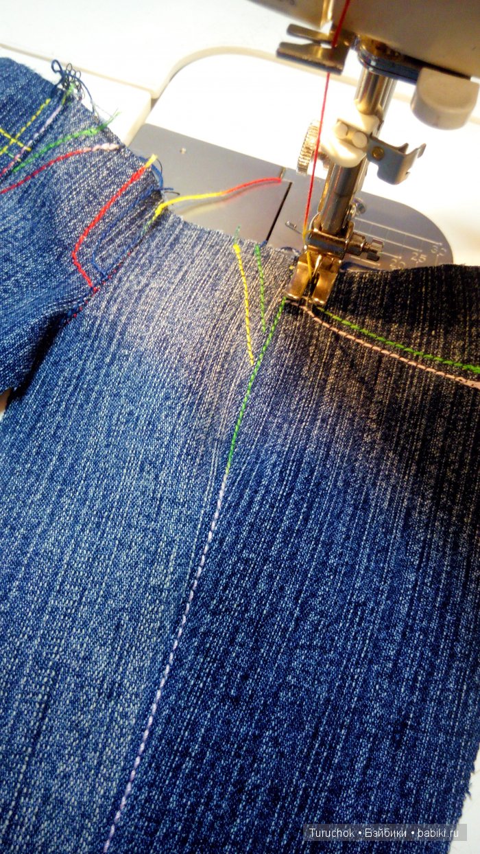 Джинсики на куклу Паола Рейна. Мастер-класс