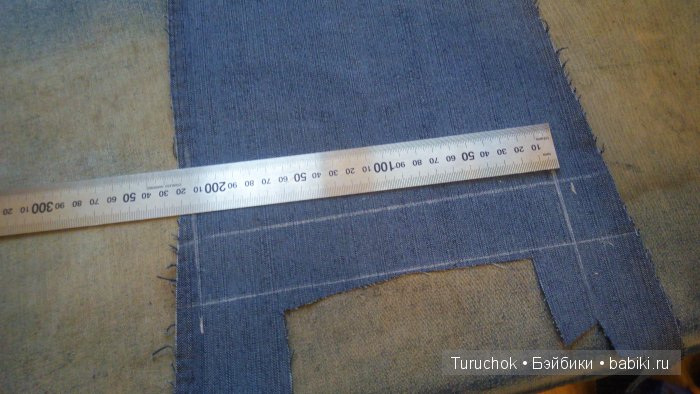 Джинсики на куклу Паола Рейна. Мастер класс