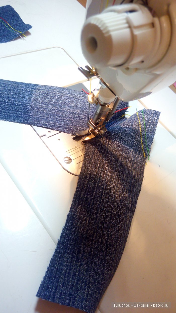 Джинсики на куклу Паола Рейна. Мастер класс (фото 5)