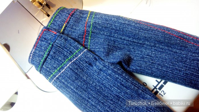 Джинсики на куклу Паола Рейна. Мастер класс