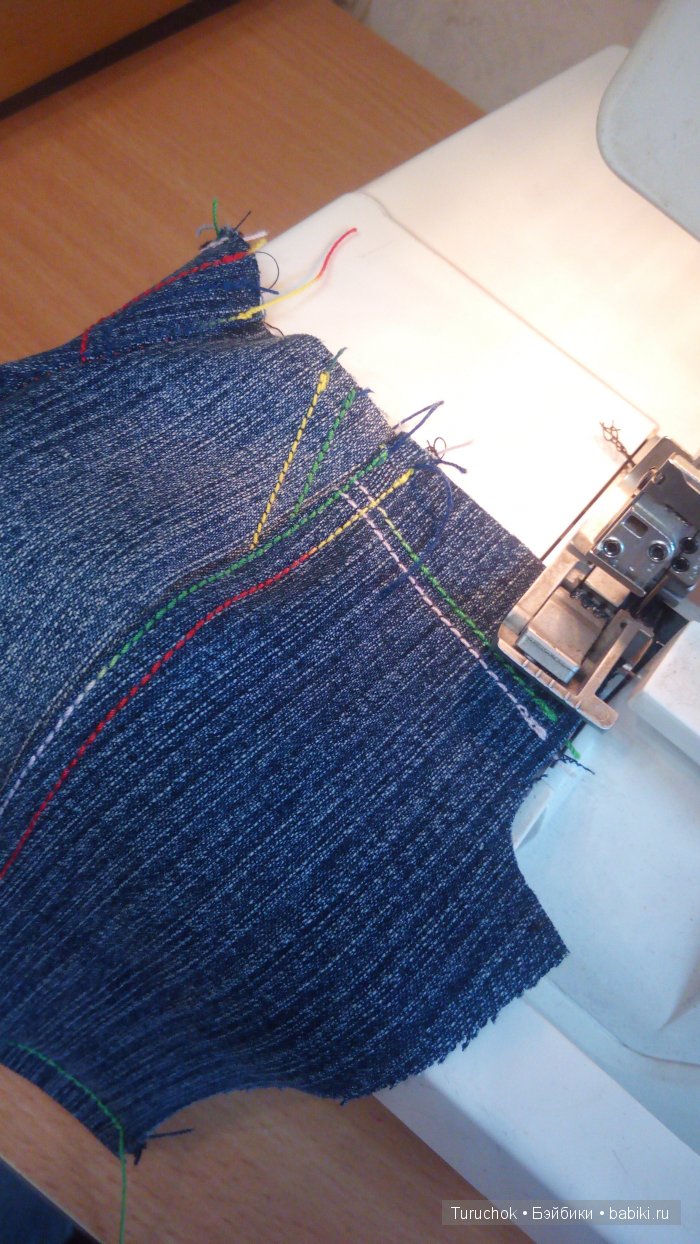 Джинсики на куклу Паола Рейна. Мастер класс