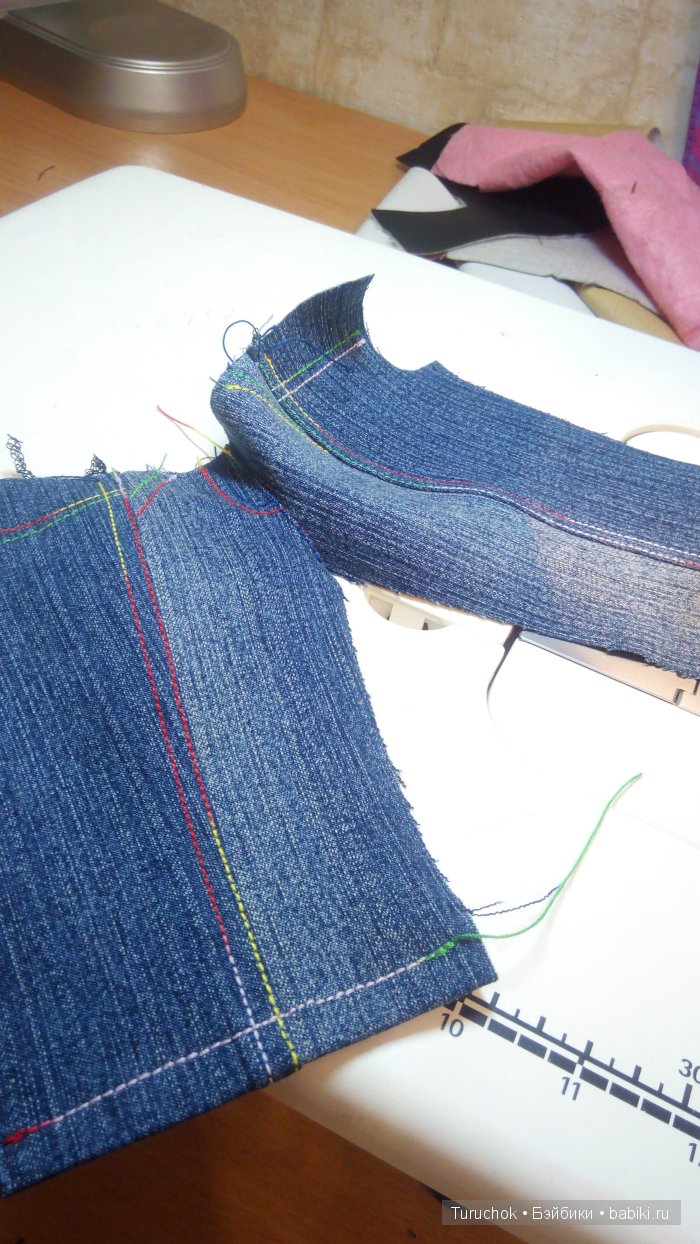 Джинсики на куклу Паола Рейна. Мастер класс