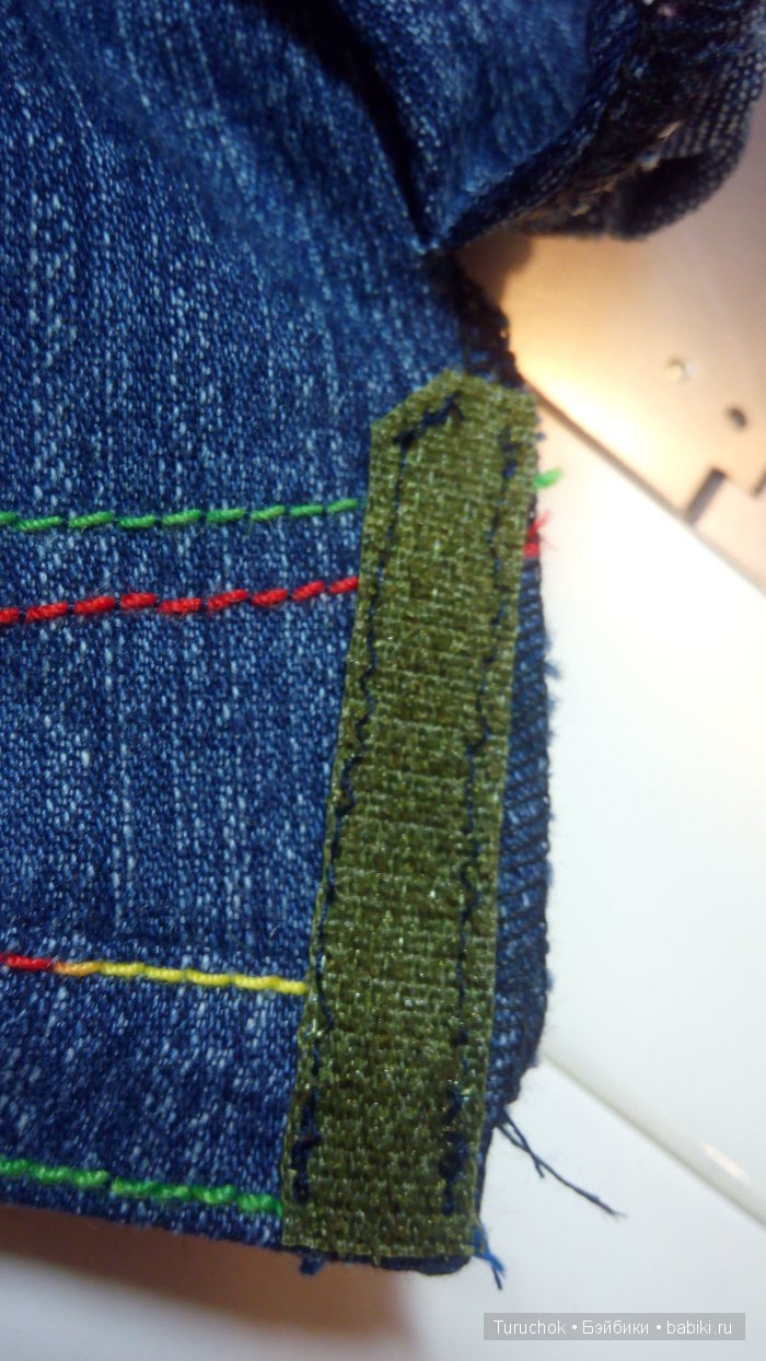 Джинсики на куклу Паола Рейна. Мастер класс