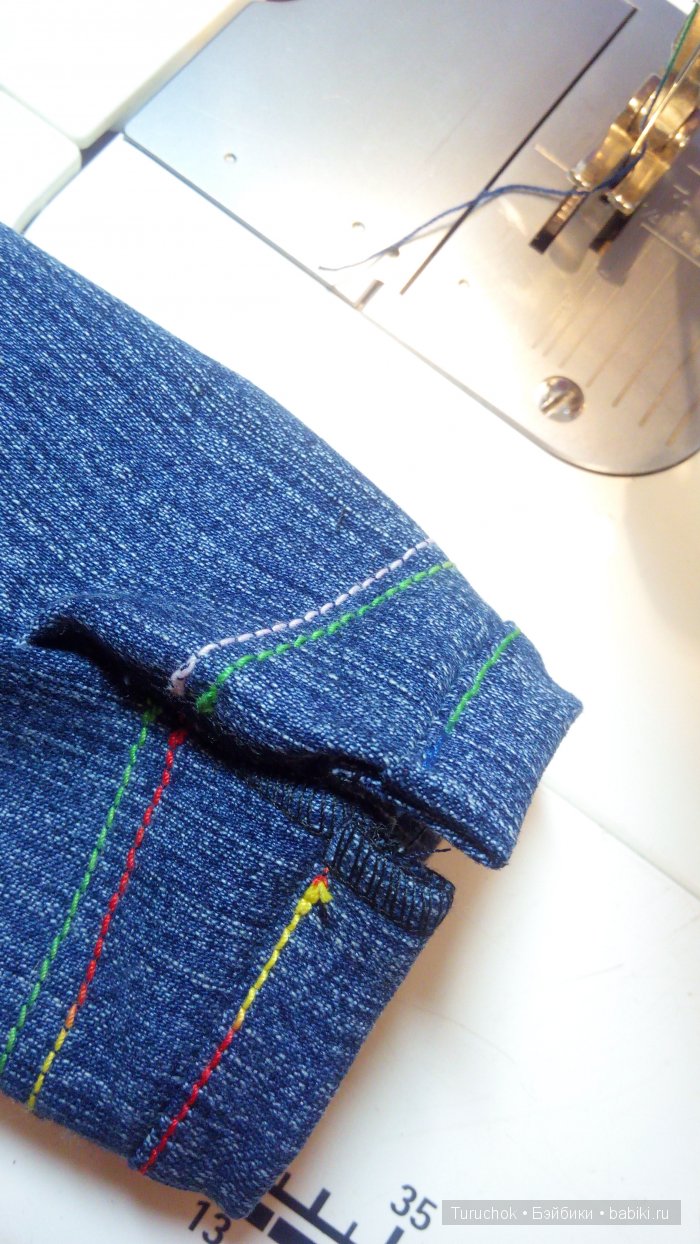 Джинсики на куклу Паола Рейна. Мастер класс