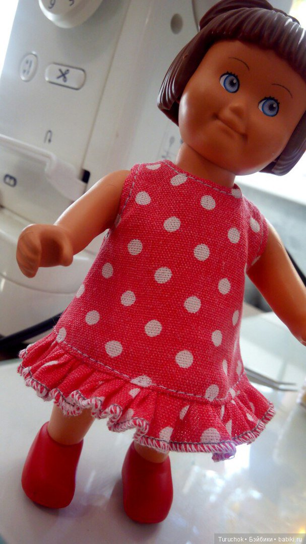 Маленький гардеробчик для куколок Лего дупло Доллс (фото 7)