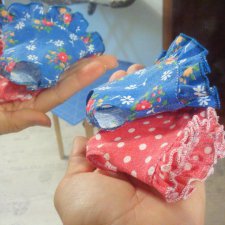 Маленький гардеробчик для куколок Лего дупло Доллс