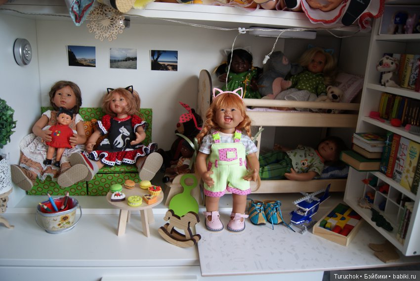 Смена декораций... Или как пополнение семейства меняет творческий кукольный уголок