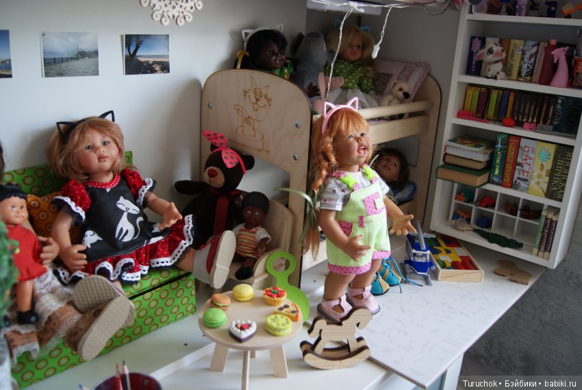 Смена декораций... Или как пополнение семейства меняет творческий кукольный уголок