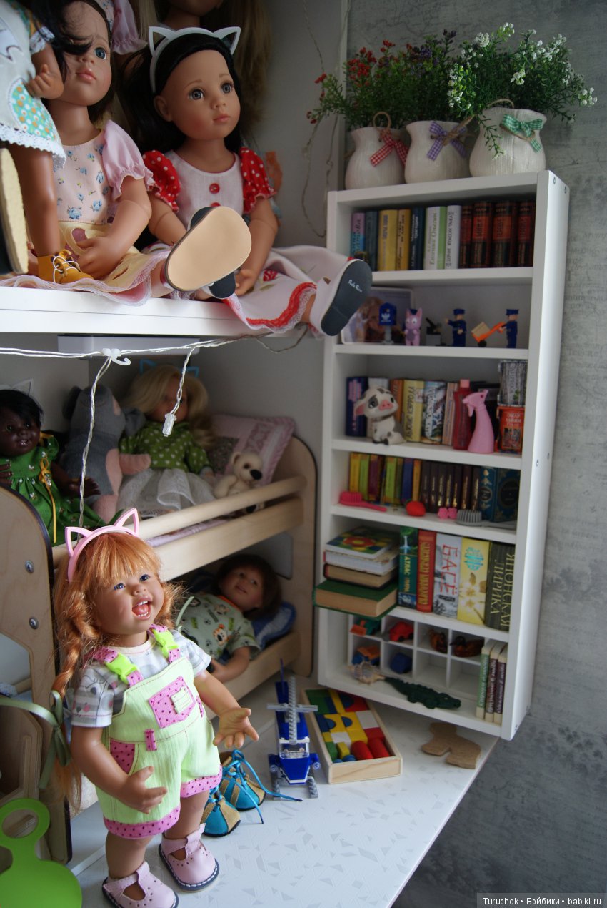 Смена декораций... Или как пополнение семейства меняет творческий кукольный уголок