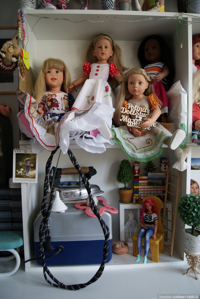 Смена декораций... Или как пополнение семейства меняет творческий кукольный уголок