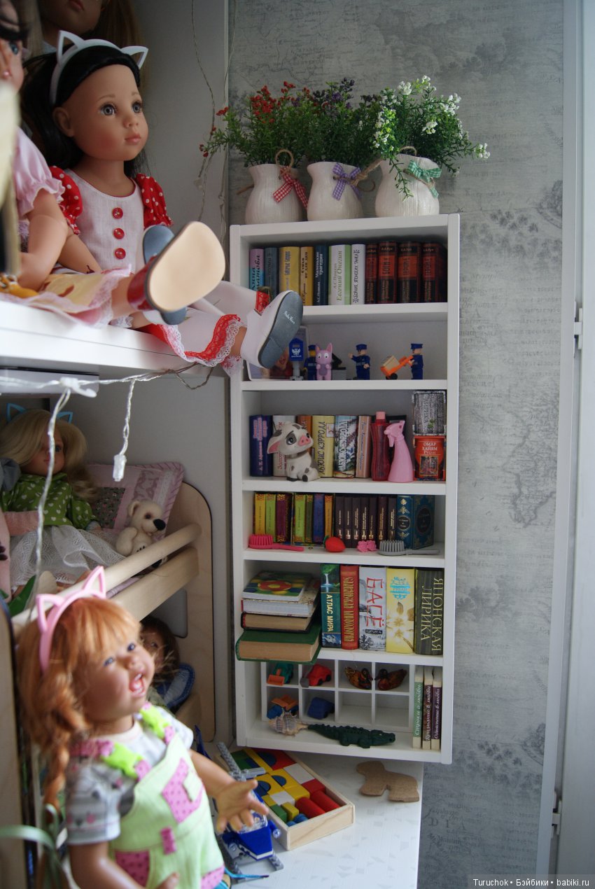 Смена декораций... Или как пополнение семейства меняет творческий кукольный уголок