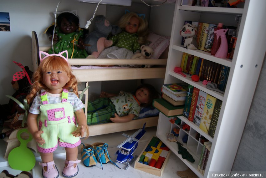 Смена декораций... Или как пополнение семейства меняет творческий кукольный уголок