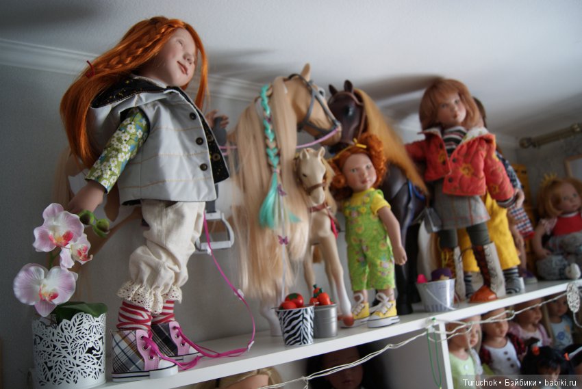 Смена декораций... Или как пополнение семейства меняет творческий кукольный уголок