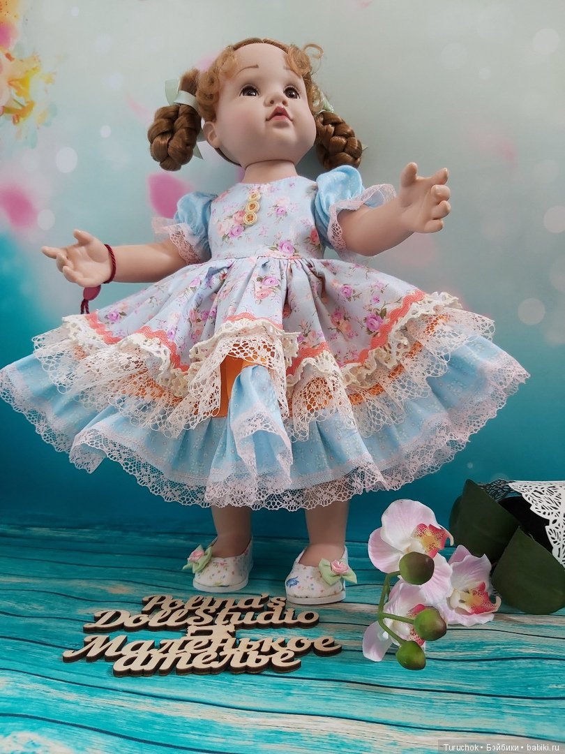 Нежный букет девочек Готц (фото 7)