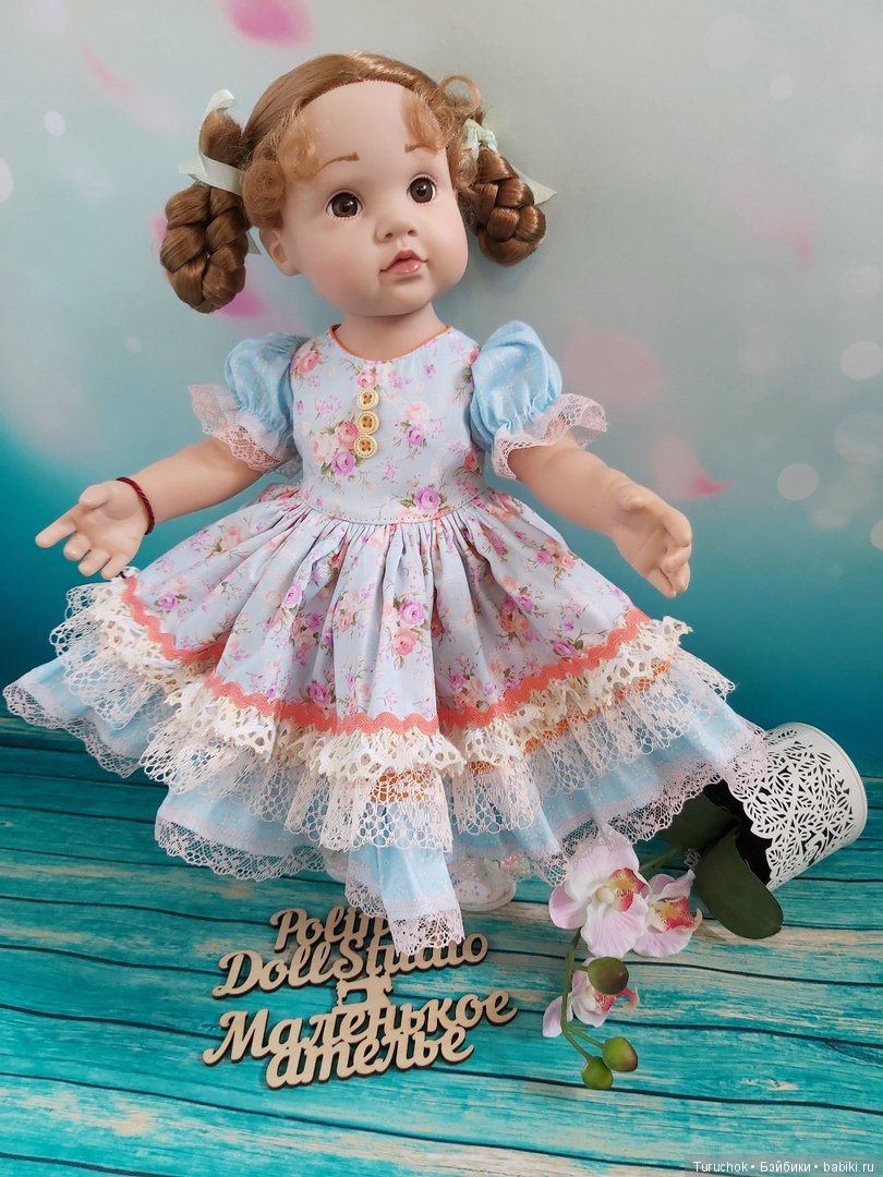 Нежный букет девочек Готц (фото 8)