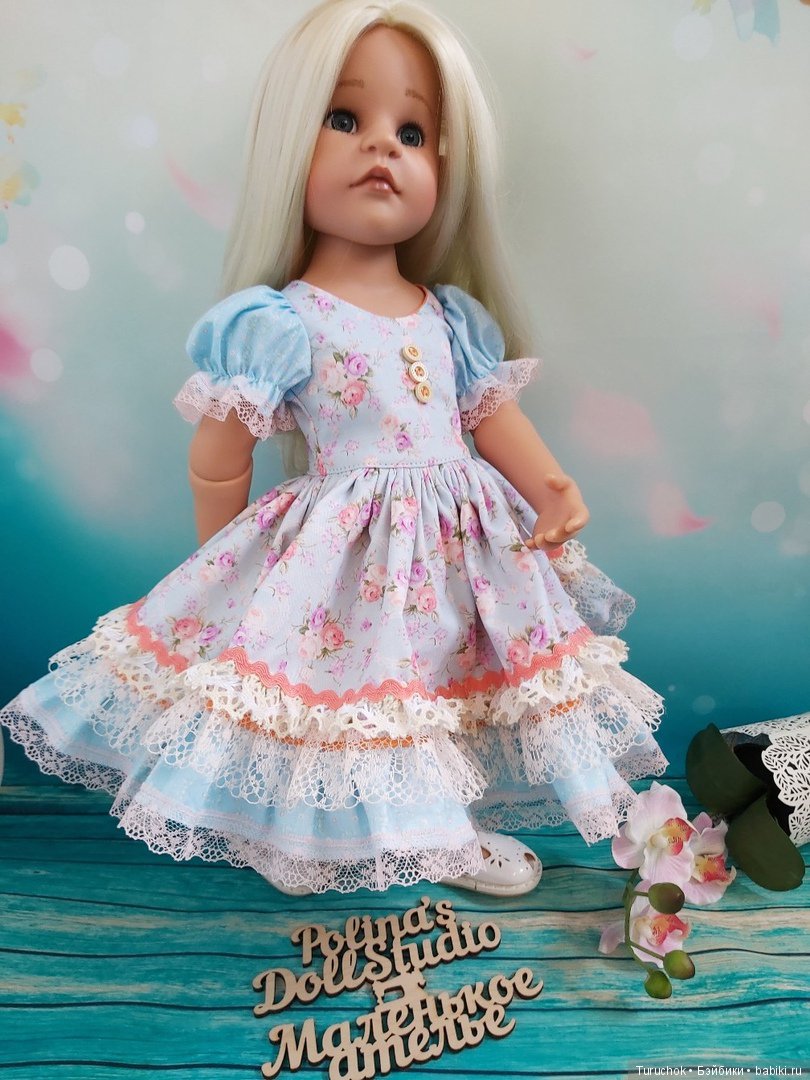 Нежный букет девочек Готц (фото 10)