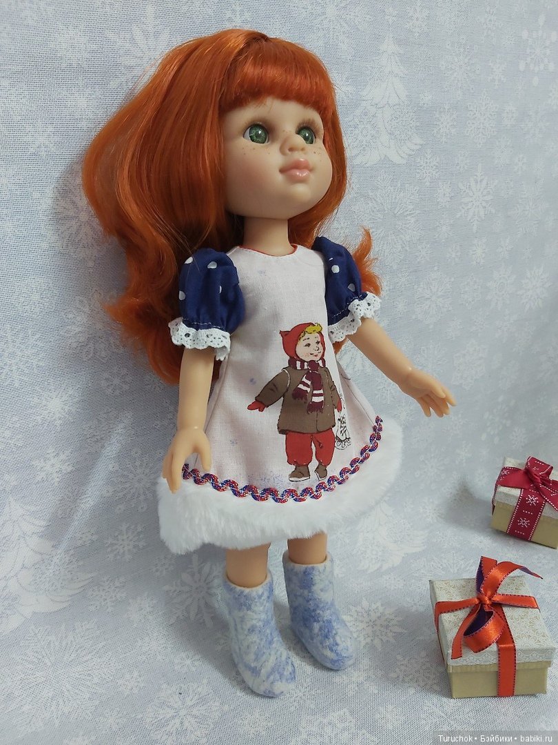 Рождественские зарисовки. Коллекция для разных кукол. Часть 1