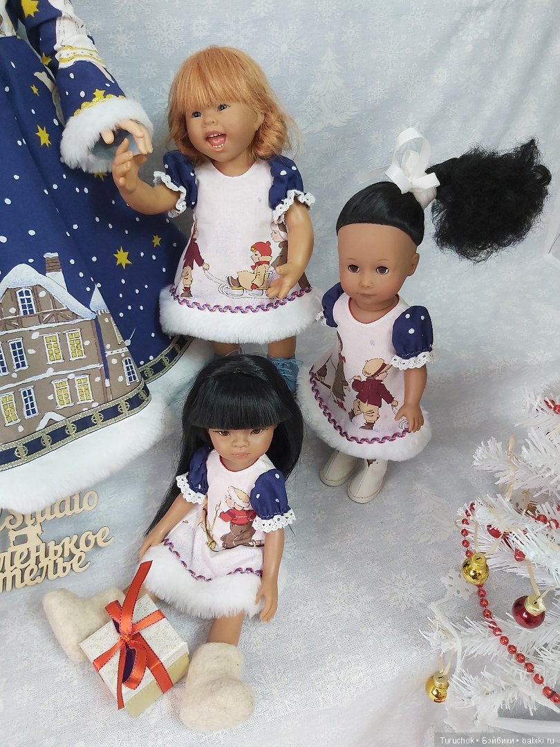 Рождественские зарисовки. Коллекция для разных кукол. Часть 1 (фото 5)