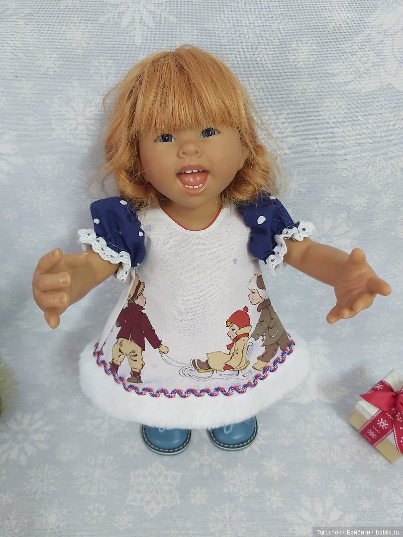 Рождественские зарисовки. Коллекция для разных кукол. Часть 1