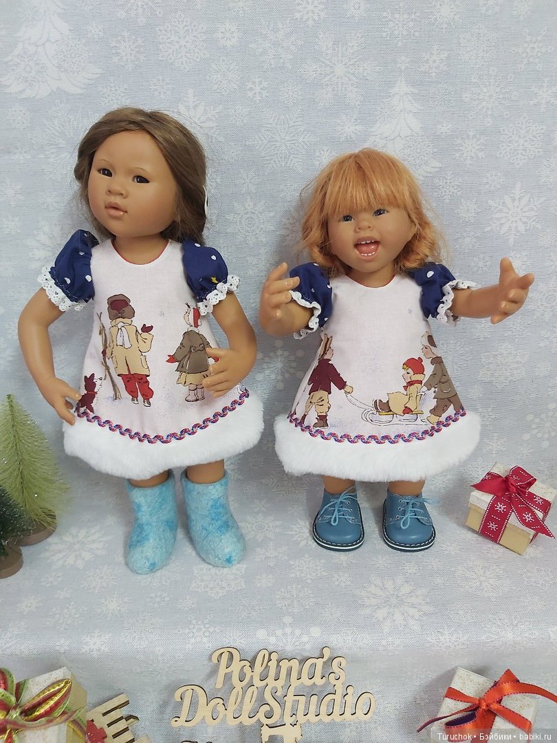 Рождественские зарисовки. Коллекция для разных кукол. Часть 1 (фото 6)