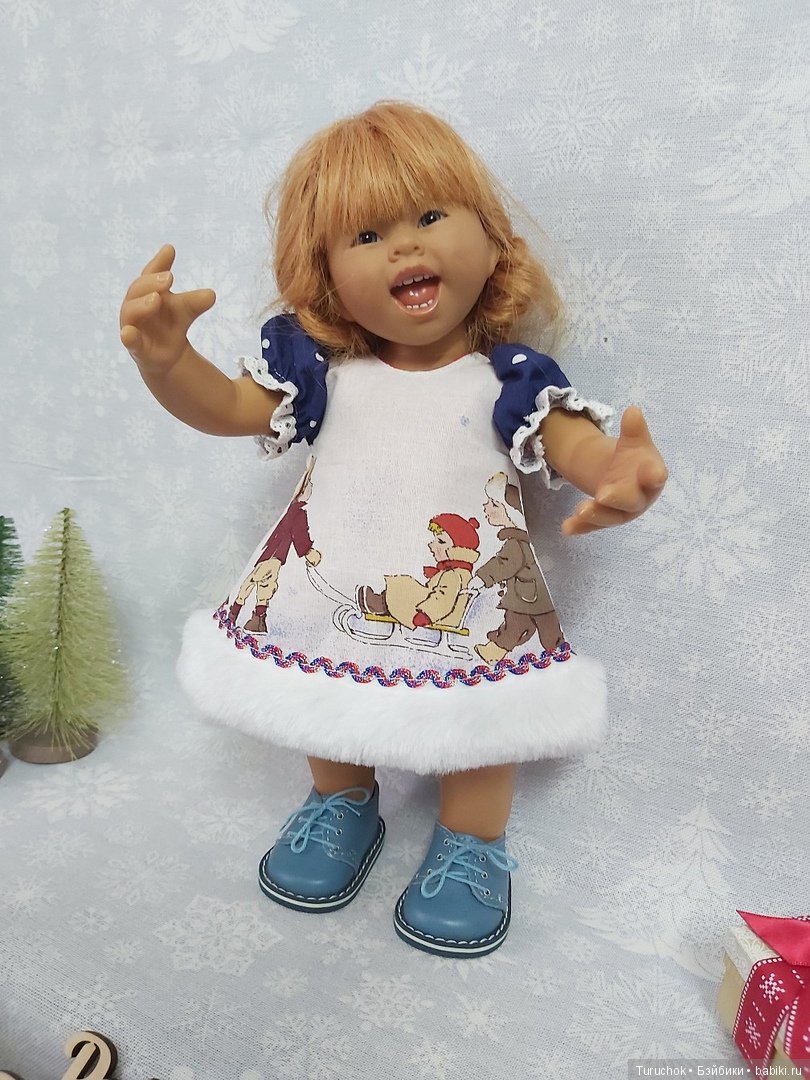 Рождественские зарисовки. Коллекция для разных кукол. Часть 1