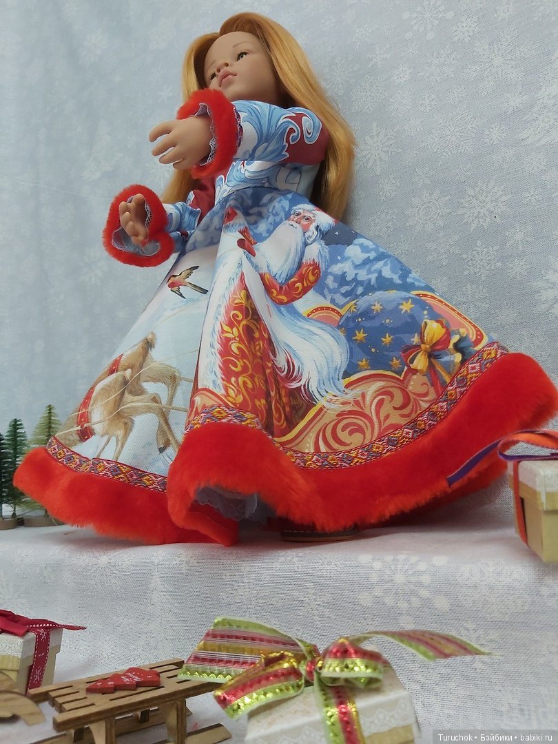 Рождественские зарисовки. Коллекция для разных кукол. Часть 2