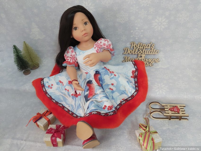 Рождественские зарисовки. Коллекция для разных кукол. Часть 2