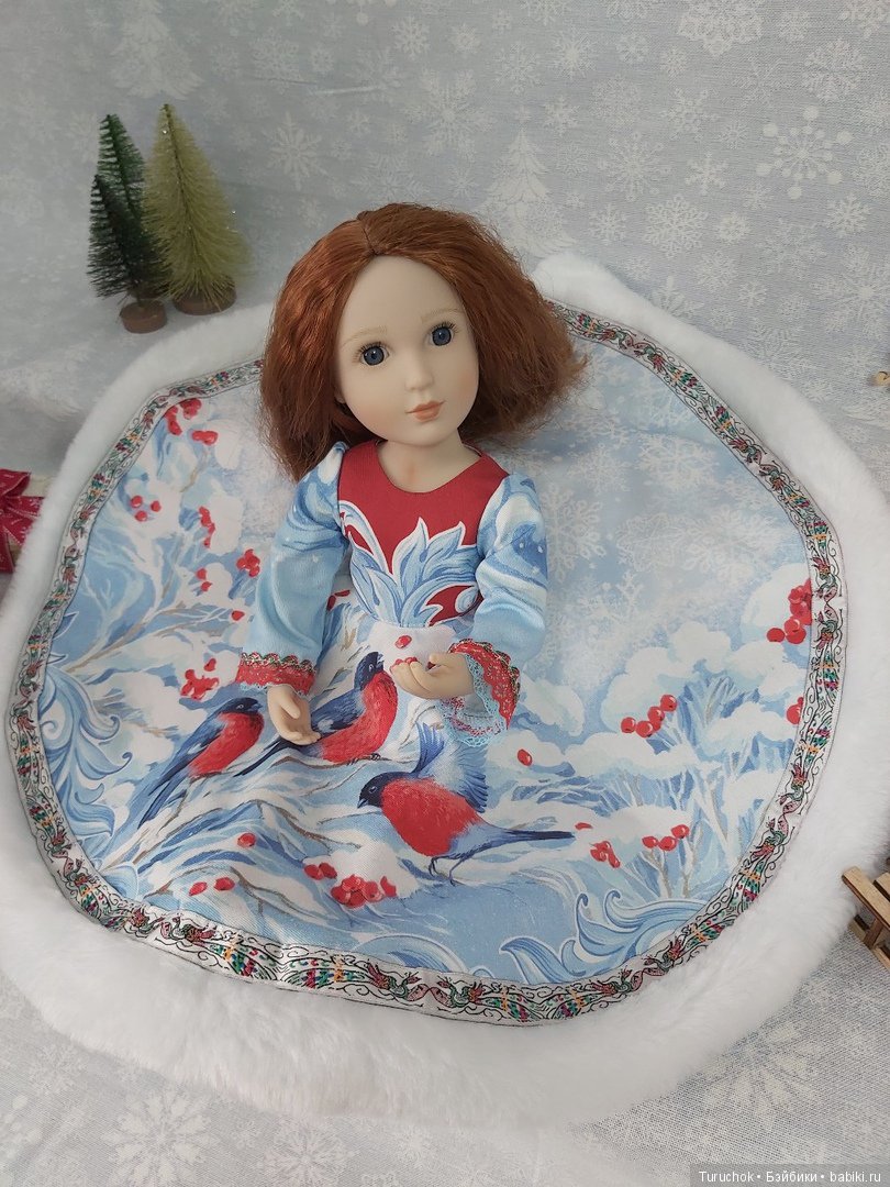 Рождественские зарисовки. Коллекция для разных кукол. Часть 2
