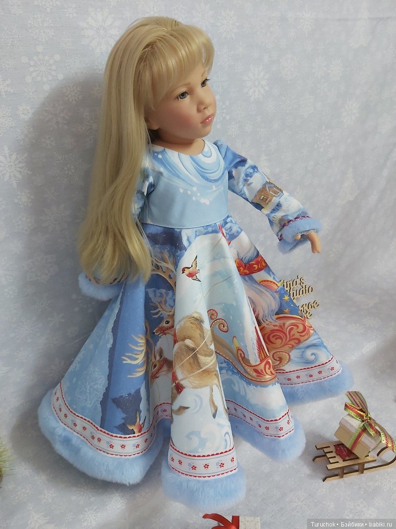 Рождественские зарисовки. Коллекция для разных кукол. Часть 2