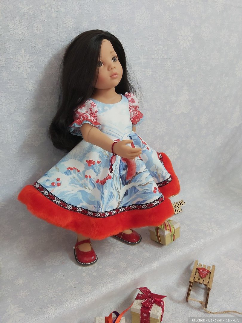 Рождественские зарисовки. Коллекция для разных кукол. Часть 2