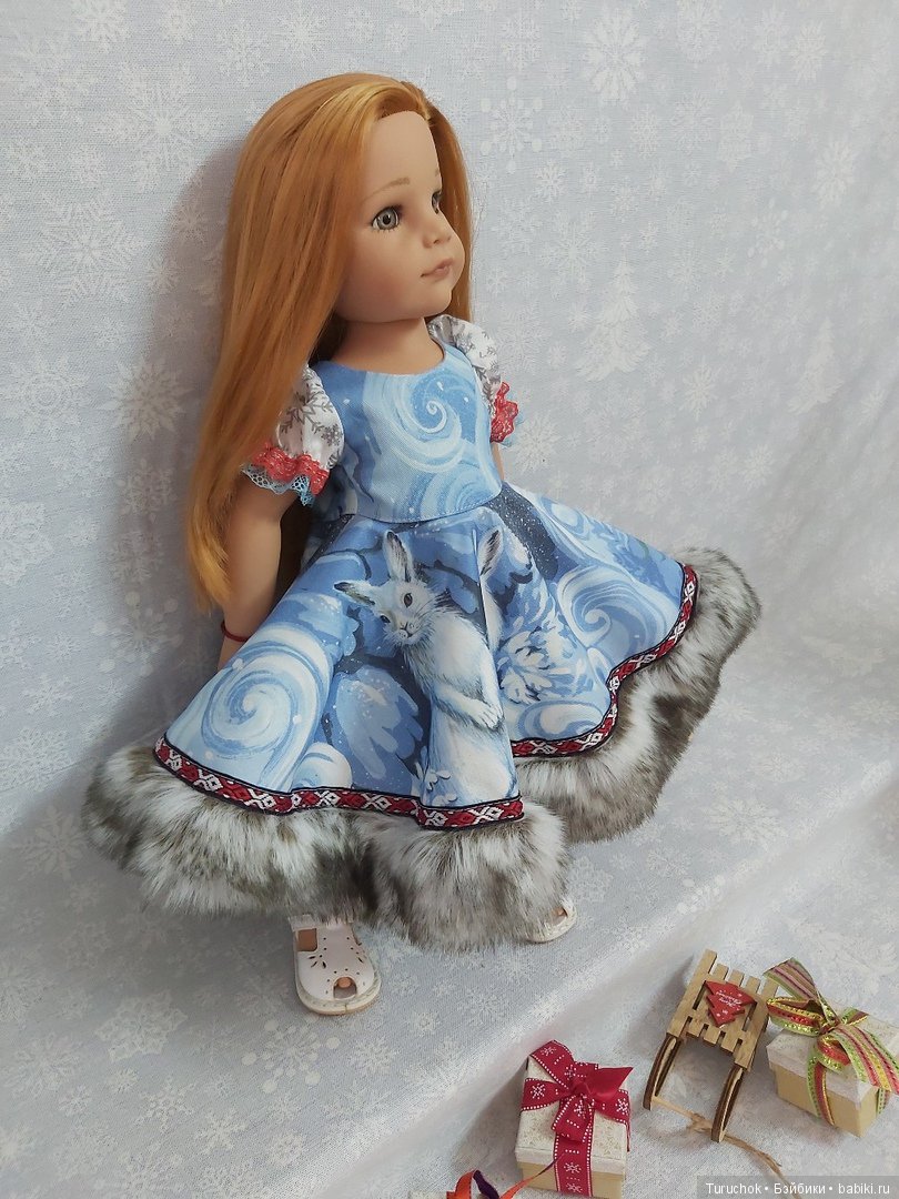 Рождественские зарисовки. Коллекция для разных кукол. Часть 2