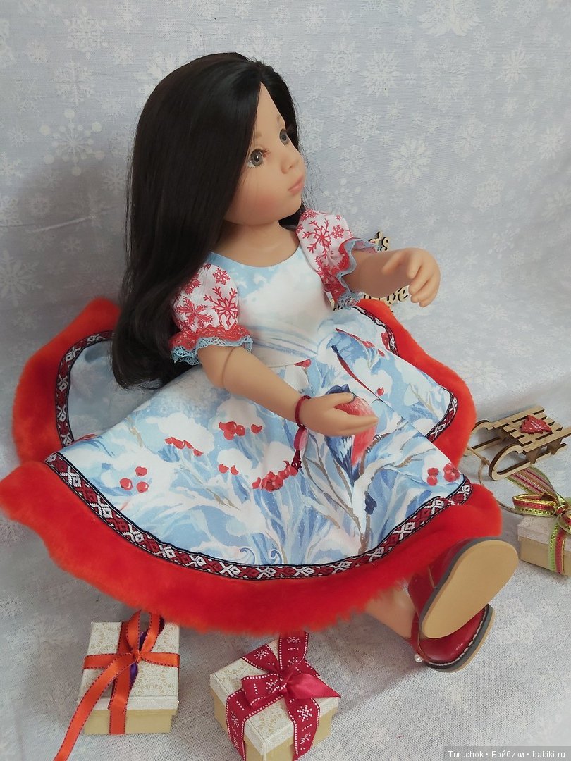 Рождественские зарисовки. Коллекция для разных кукол. Часть 2