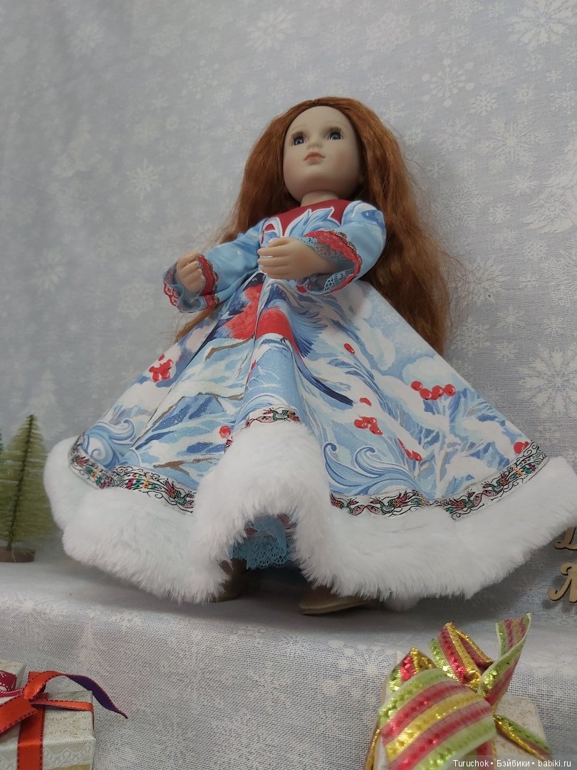 Рождественские зарисовки. Коллекция для разных кукол. Часть 2