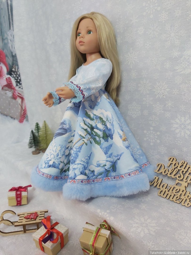 Рождественские зарисовки. Коллекция для разных кукол. Часть 2