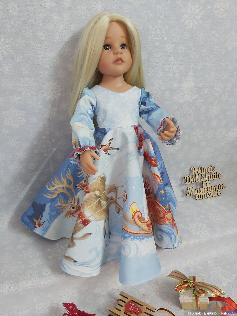 Рождественские зарисовки. Коллекция для разных кукол. Часть 2