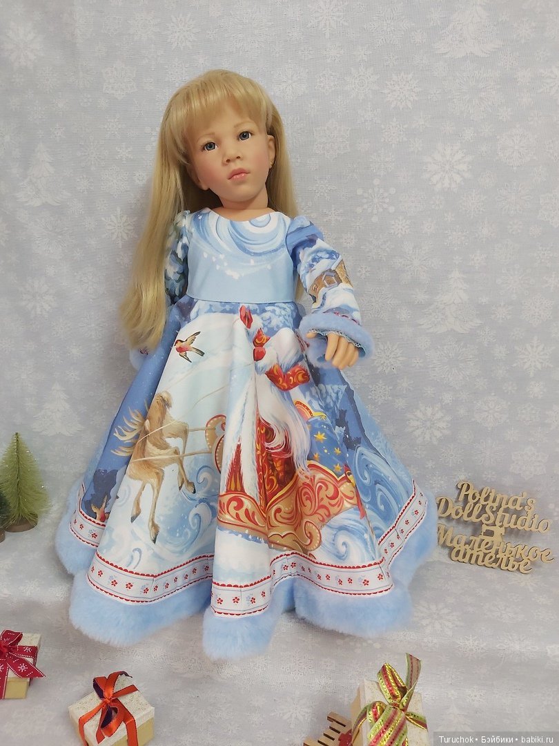 Рождественские зарисовки. Коллекция для разных кукол. Часть 2