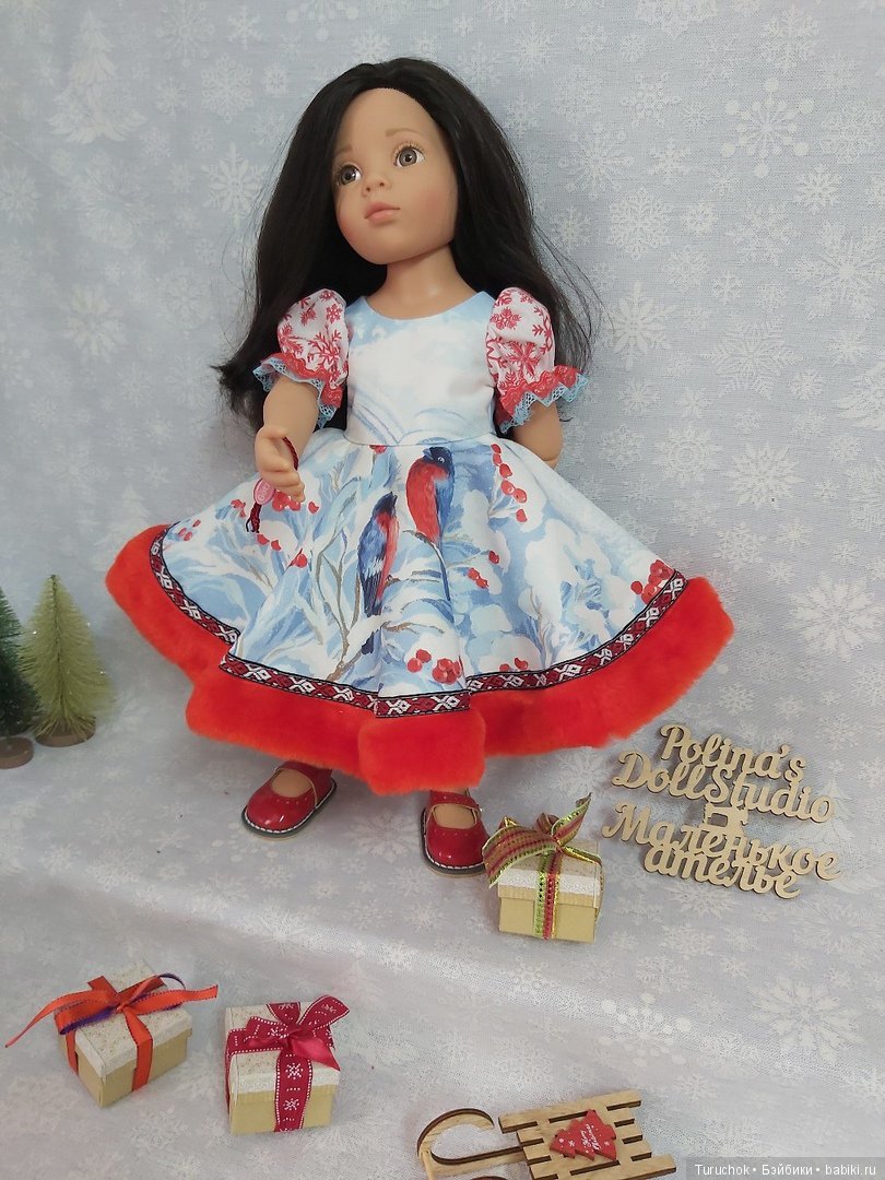 Рождественские зарисовки. Коллекция для разных кукол. Часть 2