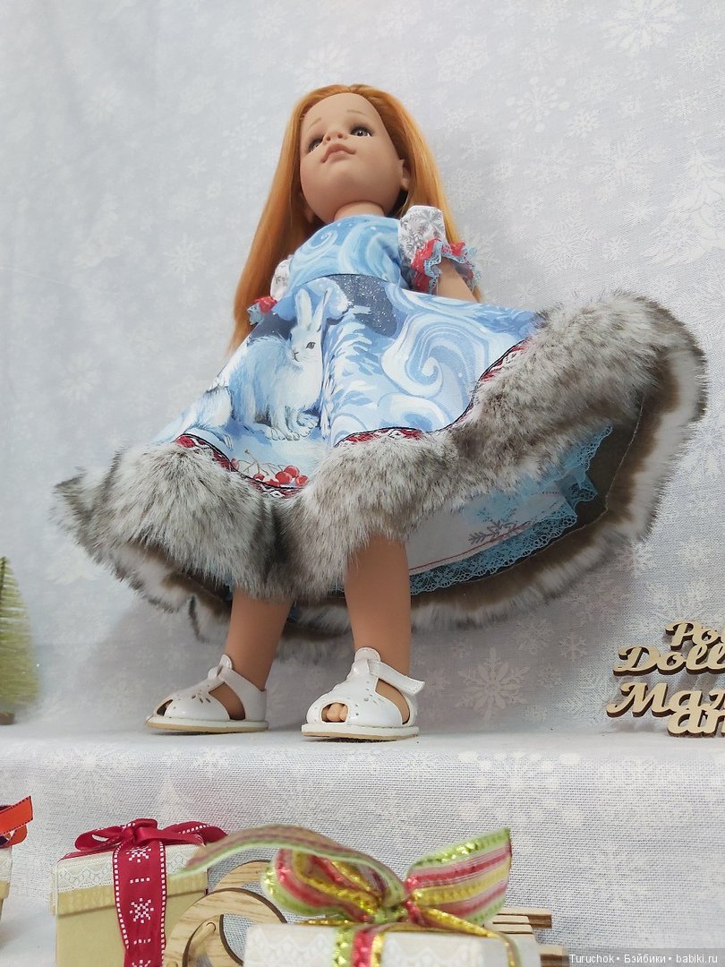 Рождественские зарисовки. Коллекция для разных кукол. Часть 2