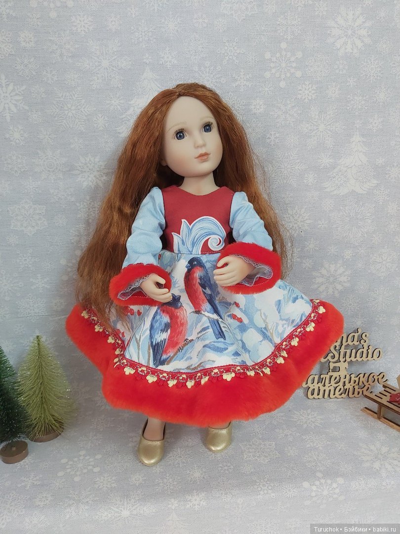 Рождественские зарисовки. Коллекция для разных кукол. Часть 2