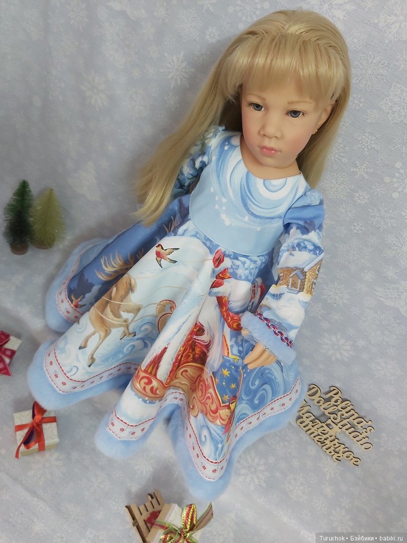 Рождественские зарисовки. Коллекция для разных кукол. Часть 2