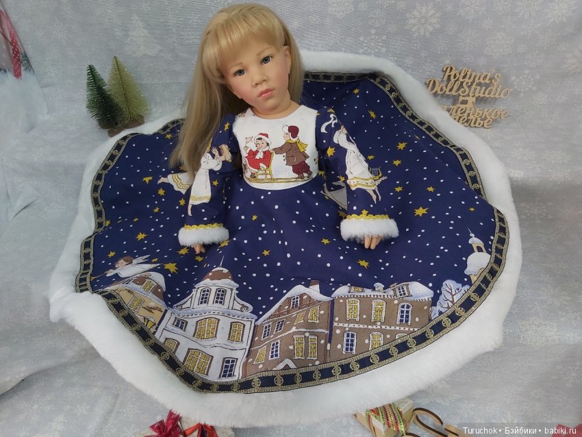 Рождественские зарисовки. Коллекция для разных кукол. Часть 2