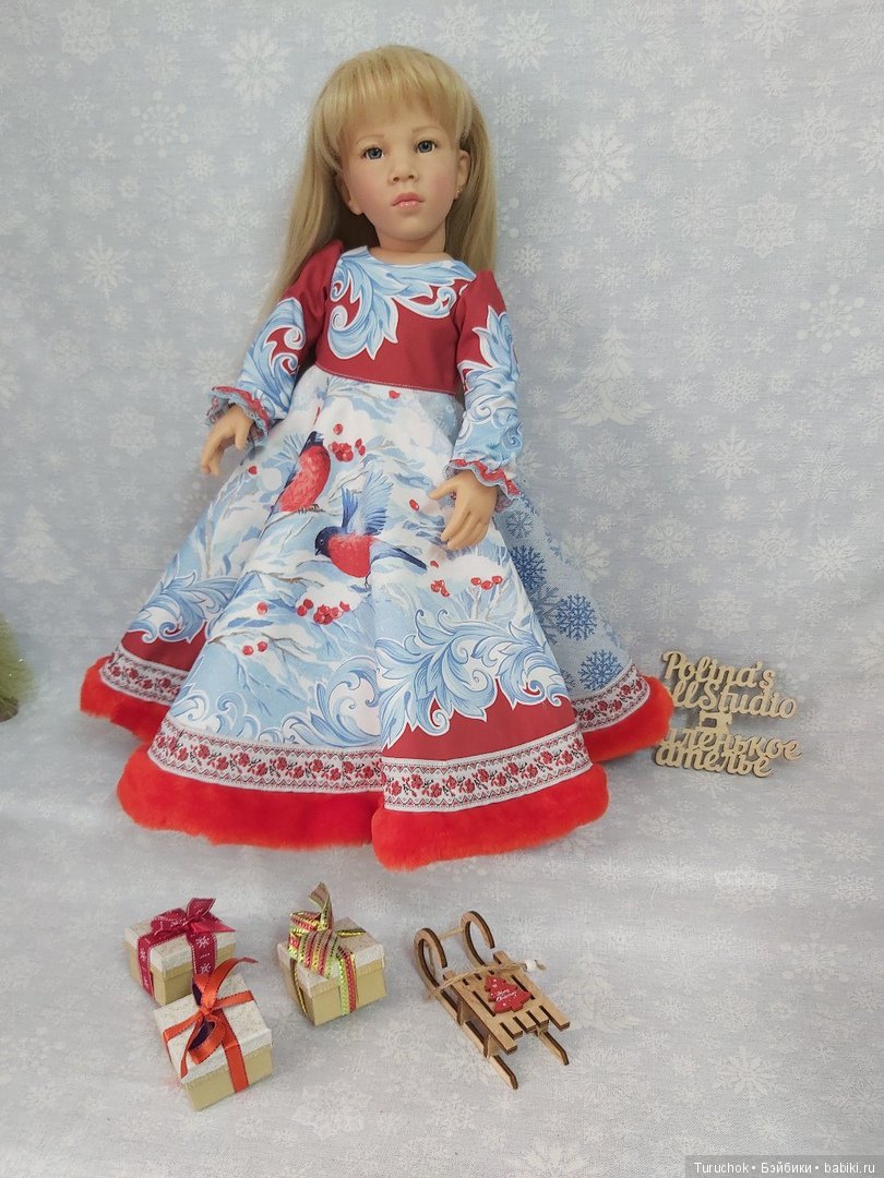 Рождественские зарисовки. Коллекция для разных кукол. Часть 2