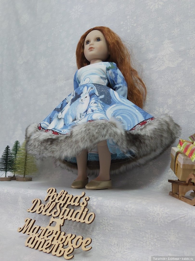 Рождественские зарисовки. Коллекция для разных кукол. Часть 2