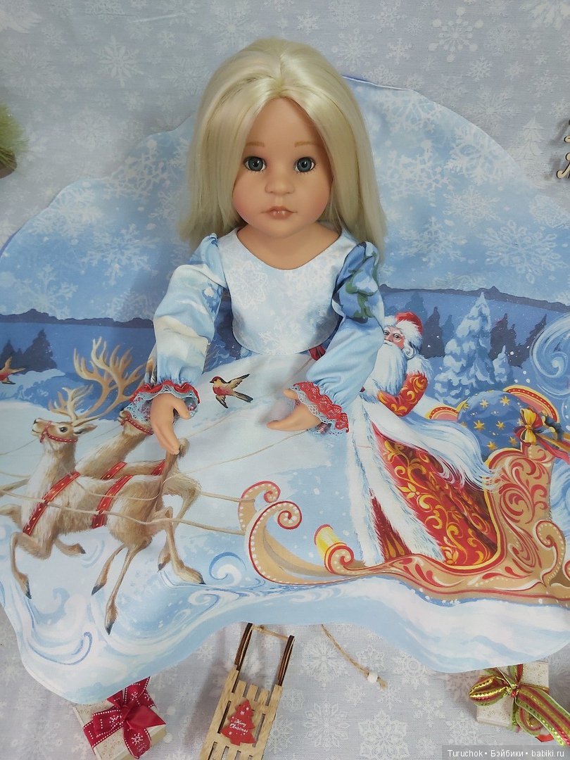 Рождественские зарисовки. Коллекция для разных кукол. Часть 2