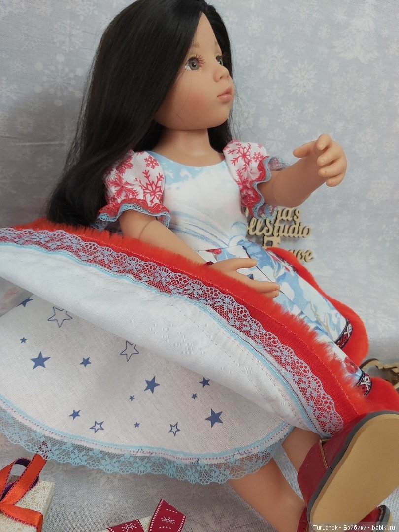 Рождественские зарисовки. Коллекция для разных кукол. Часть 2