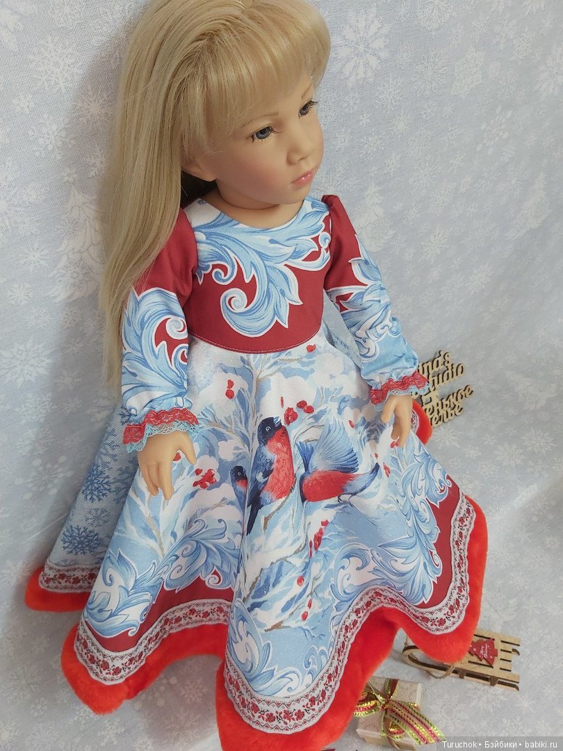Рождественские зарисовки. Коллекция для разных кукол. Часть 2