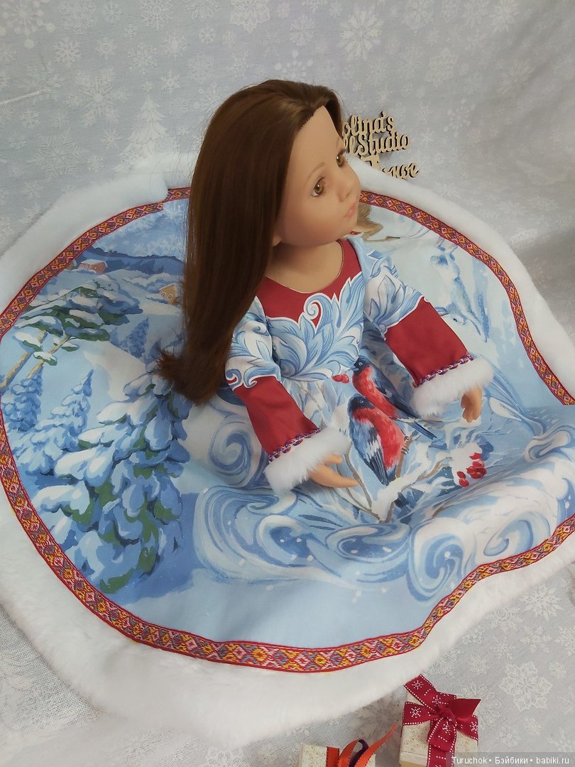 Рождественские зарисовки. Коллекция для разных кукол. Часть 2